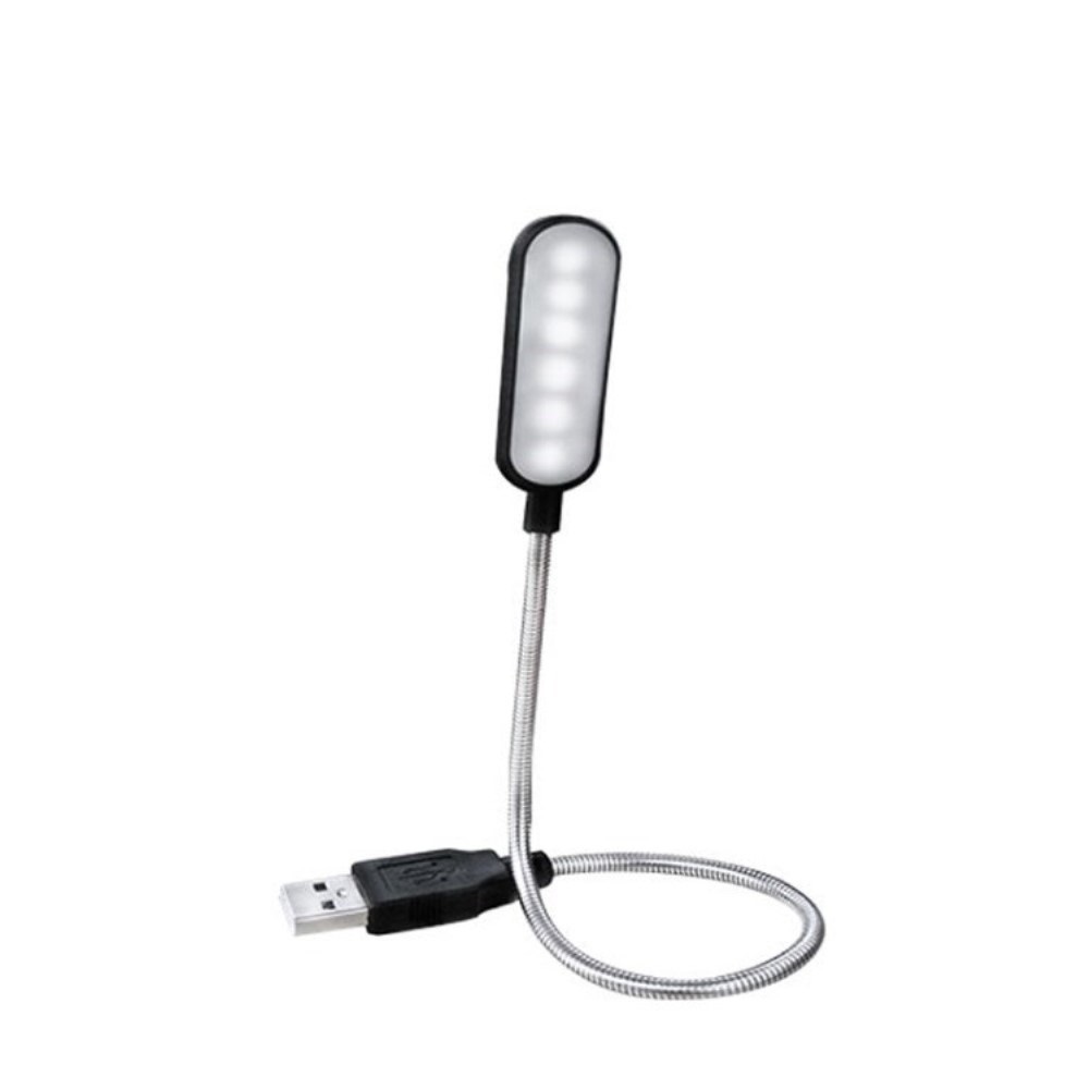 Shell prenosná USB lampička - čierna