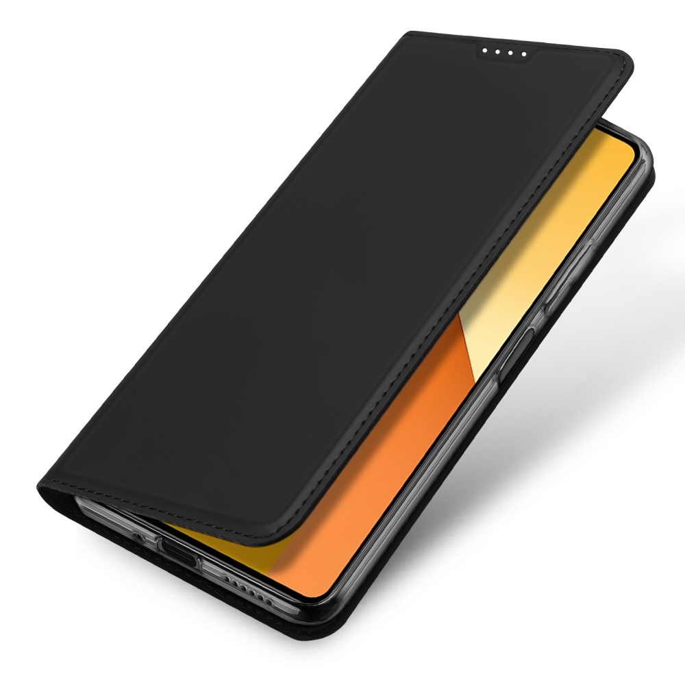 DUX knižkové púzdro na Xiaomi Redmi Note 13 5G - čierne