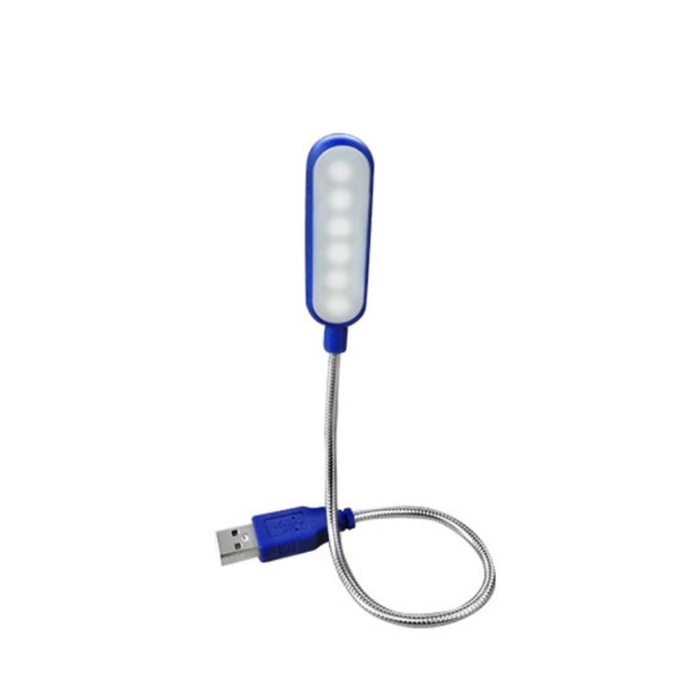 Shell prenosná USB lampička - modrá