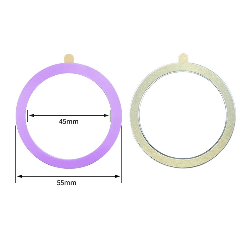 Ring nalepovací magnetický krúžok pre MagSafe - svetlofialový