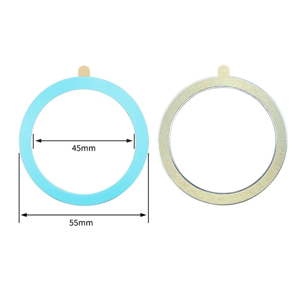 Ring nalepovací magnetický krúžok pre MagSafe - modrozelený